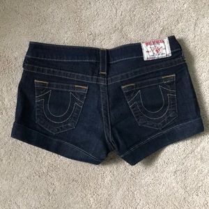 True religion jeans shorts